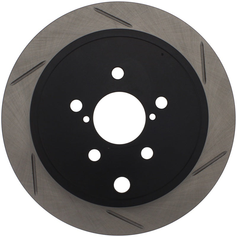 StopTech Power Slot 08-10 WRX Rear Right Slotted Rotor Main image