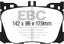 EBC 2017+ Mercedes-Benz E300 (W213) 2.0L Turbo Redstuff Front Brake Pads
