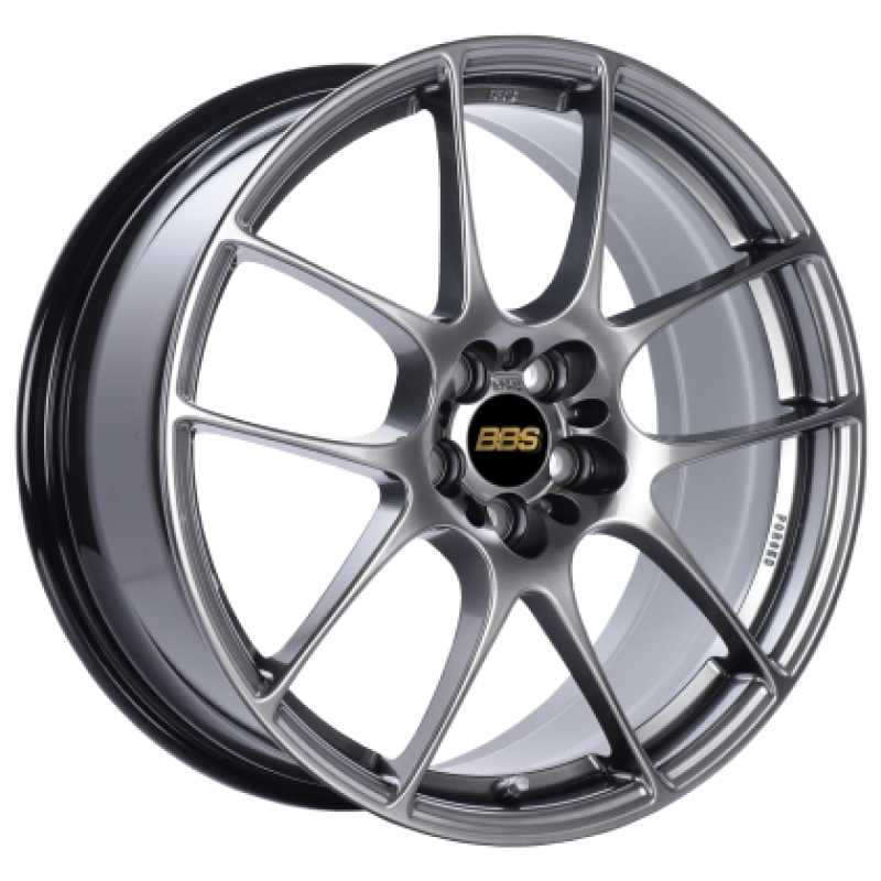 BBS RF 18x9 5x120 ET47 Diamond Black Wheel -82mm PFS/Clip Required Main image