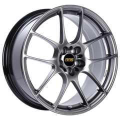 BBS RF 18x9 5x120 ET47 Diamond Black Wheel -82mm PFS/Clip Required