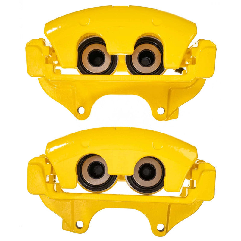 Power Stop 05-08 Dodge Magnum Front Yellow Caliper w/Bracket (Pair) Main image