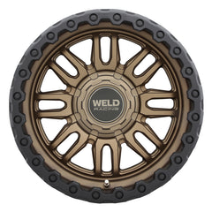 Weld Off-Road Swift 17x9in - 6x135 / 6x139.7 BP - ET-12 - 106.1mm CB Satin Bronze Wheel & Black Ring