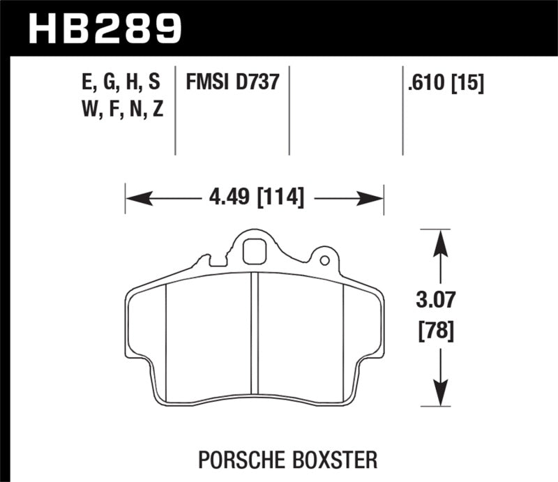Hawk Performance Ceramic Street Brake Pads Main image