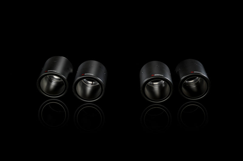 Akrapovic 11-17 BMW M5 (F10) Tail Pipe Set (Carbon) (view 5)