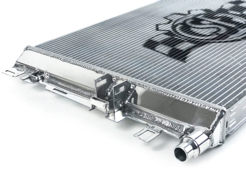 CSF 2015+ Mercedes Benz C63 AMG (W205) Front Mount Heat Exchanger w/Rock Guard (view 2)