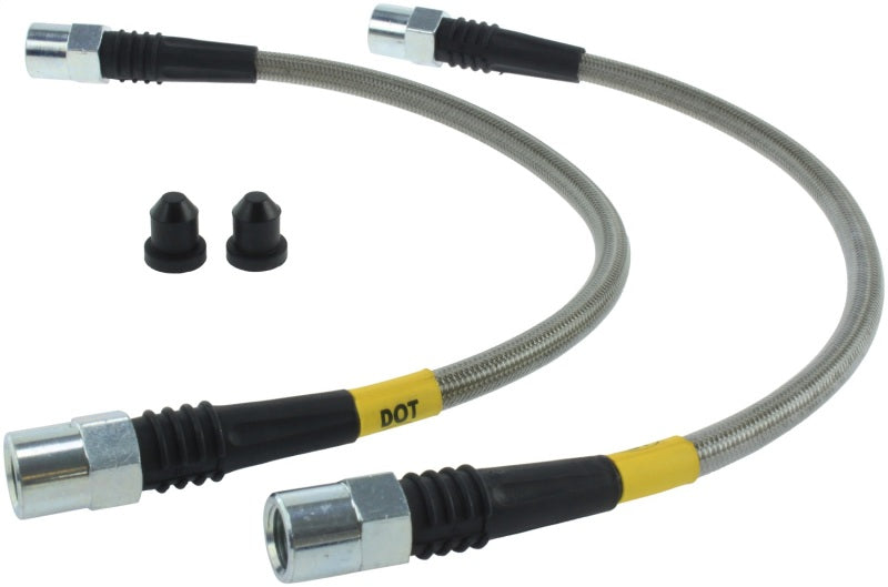 StopTech Audi Front Stainless Steel Brake Line Kit Main image