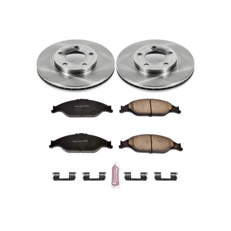 Power Stop 99-04 Ford Mustang Front Autospecialty Brake Kit Main image
