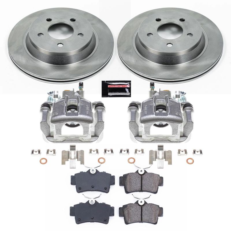 Power Stop 94-99 Ford Mustang Rear Autospecialty Brake Kit w/Calipers Main image