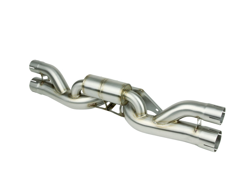aFe Power MACH Force XP 304 Stainless Secondary Muffler Delete Pipe 14-19 Porsche 911 GT3 3.8L/4.0L (view 6)