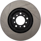 StopTech Power Slot BMW (E46) Front Left Slotted Rotor (view 4)