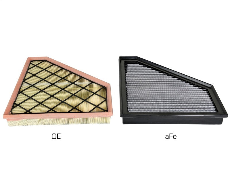 aFe Magnum FLOW Pro DRY S OE Replacement Filter 13-17 Cadillac ATS V6-3.6L (view 3)