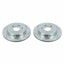 Power Stop 19-20 Chevrolet Silverado 1500 Rear Evolution Drilled & Slotted Rotors - Pair