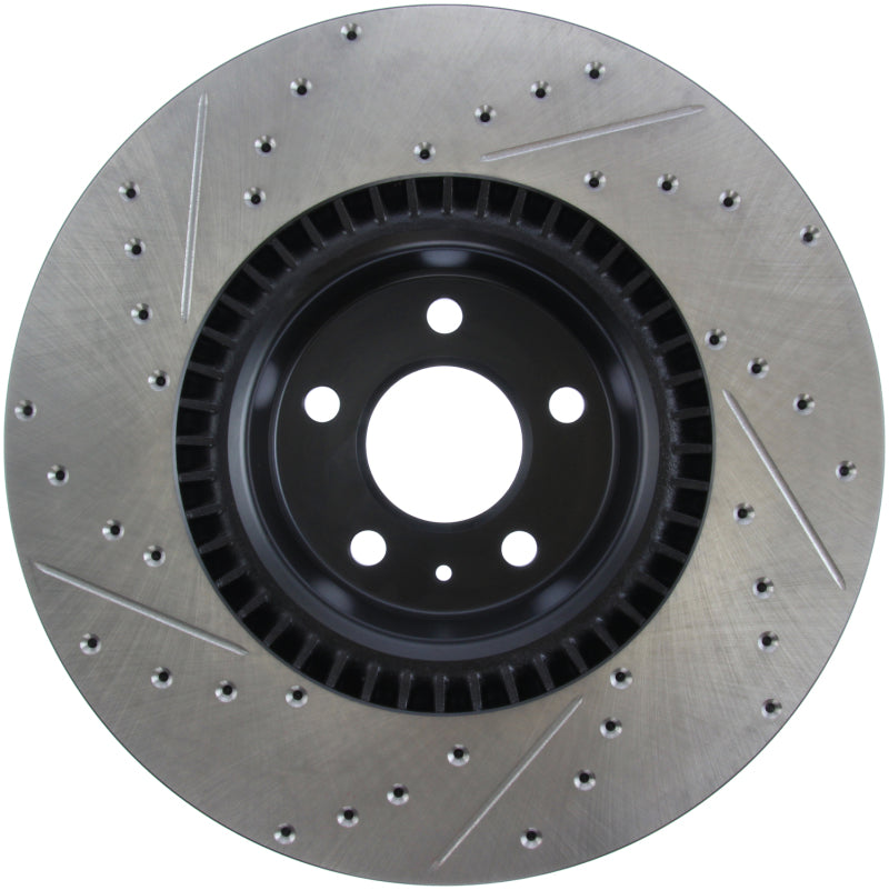StopTech Slotted & Drilled Sport Brake Rotor (view 7)