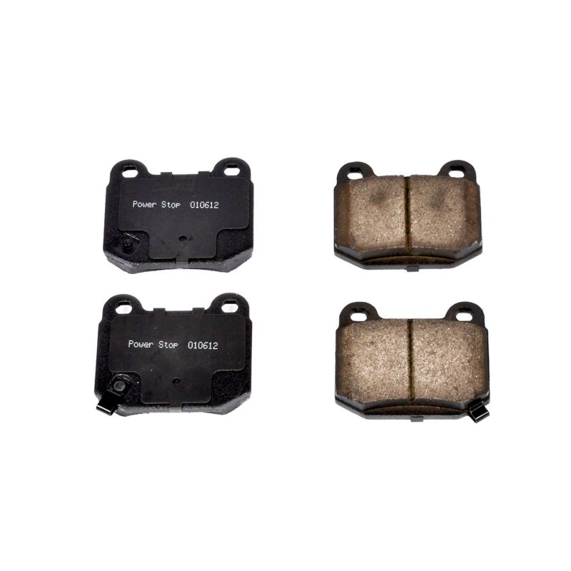 Power Stop 03-05 Infiniti G35 Rear Z16 Evolution Ceramic Brake Pads Main image
