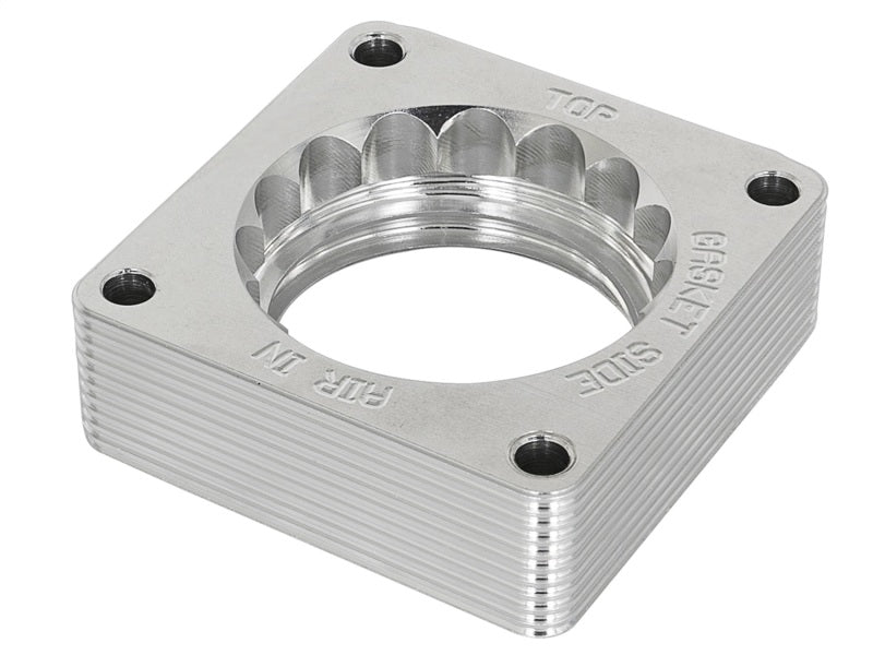 aFe Silver Bullet Throttle Body Spacer 03-06 Nissan 350Z V6 3.5L (VQ35DE) (view 2)