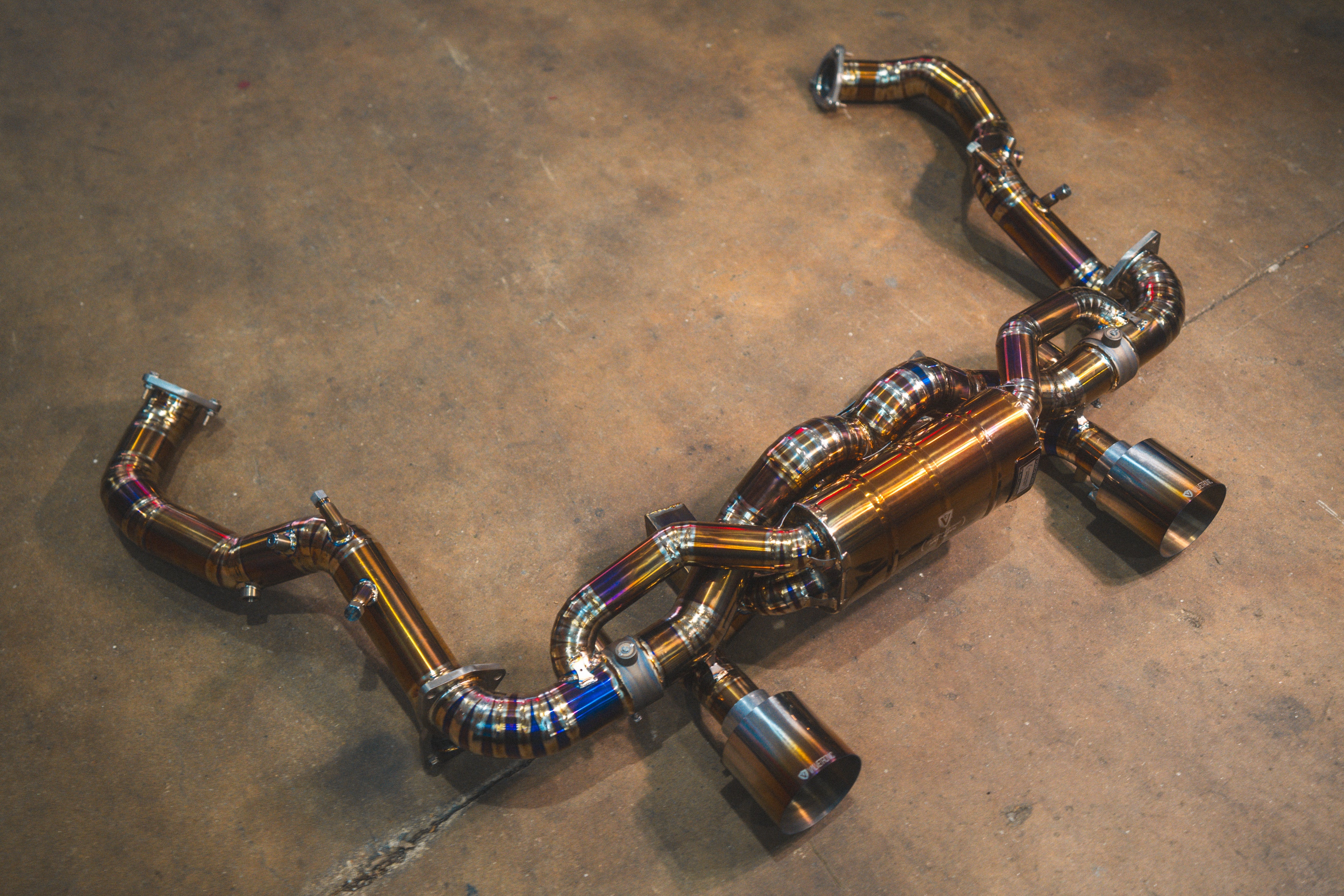 Valvetronic Valved Sport Exhaust System for Porsche 718 GT4RS/Spyder RS Secondary image