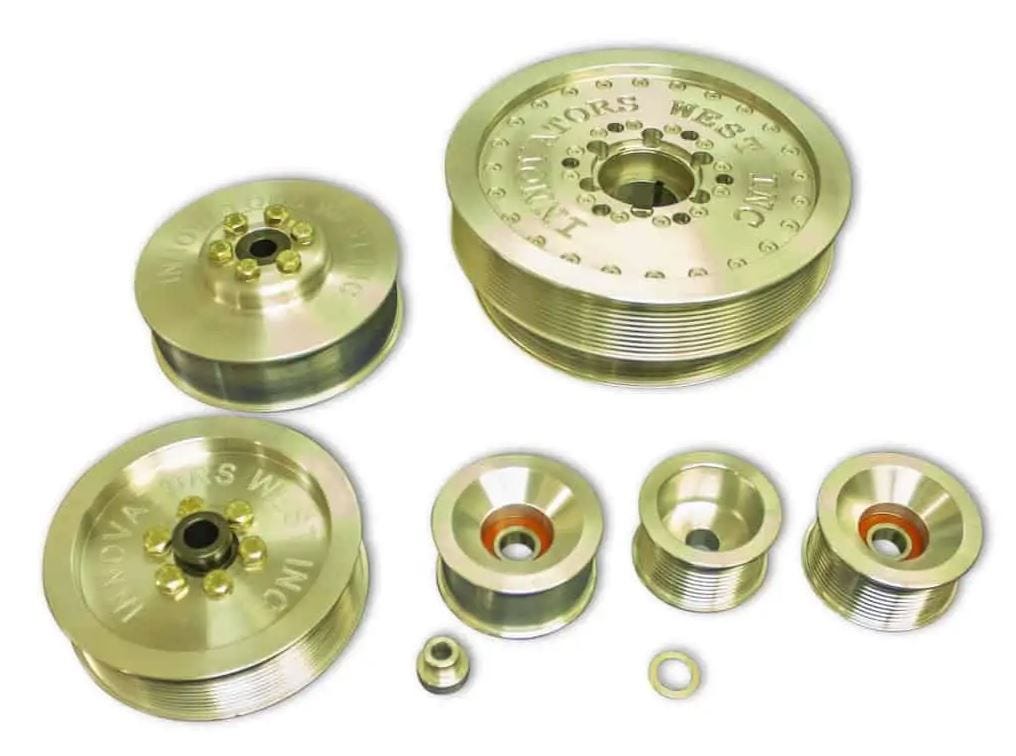 INNOVATORS WEST 10-RIB CONVERSION KIT - 5TH GEN CAMARO - 10% OVERDRIVE - IW908