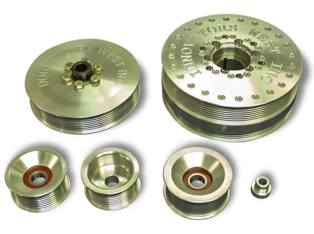 INNOVATORS WEST 8-RIB CONVERSION KIT - LS1/LS2/LS3/LS6 CORVETTE - 10% OVERDRIVE - IW-991