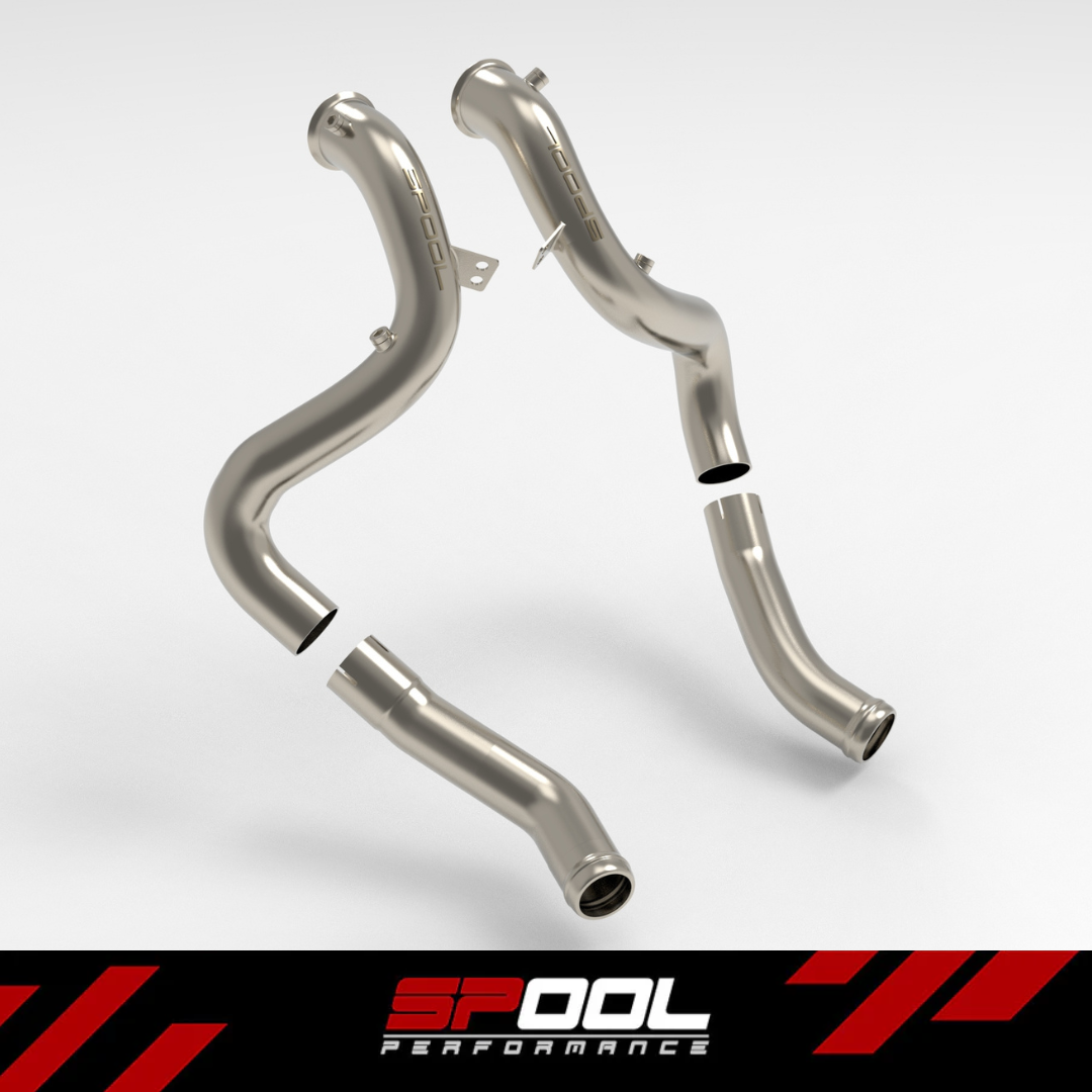 Spool AMG M177 C63 Downpipes [Upgraded Race Downpipes] Main image