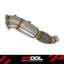B58 5 Inch Stainless Steel 200 CELL Euro 5 Catted Downpipe Upgrade [Race Downpipes]
