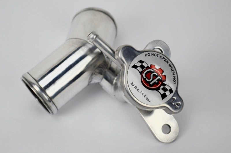 CSF 13+ BRZ / 13-20 Toyota 86 / 22+ GR86 Aluminum Filler Neck w/ High Pressure Radiator Cap Main image