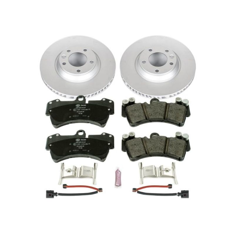 Power Stop 07-15 Audi Q7 Front Euro-Stop Brake Kit Main image