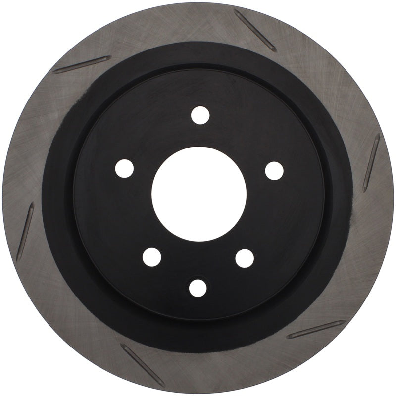 StopTech Power Slot 06-07 350Z / 05-07 G35 / 06-07 G35X SportStop Slotted Rear Left Rotor Main image