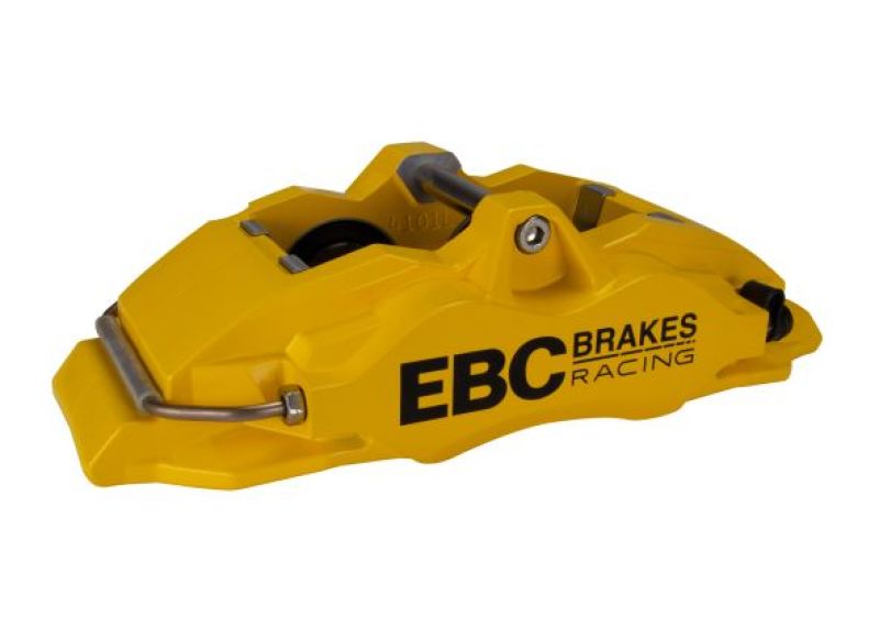 EBC Racing 92-00 BMW M3 (E36) Front Right Apollo-4 Yellow Caliper (for 330mm Rotor) Main image