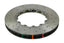 DBA 2004 WRX STi (5x100) Front Cross Drilled & Slotted 5000 Series Replacement Rotor Rings