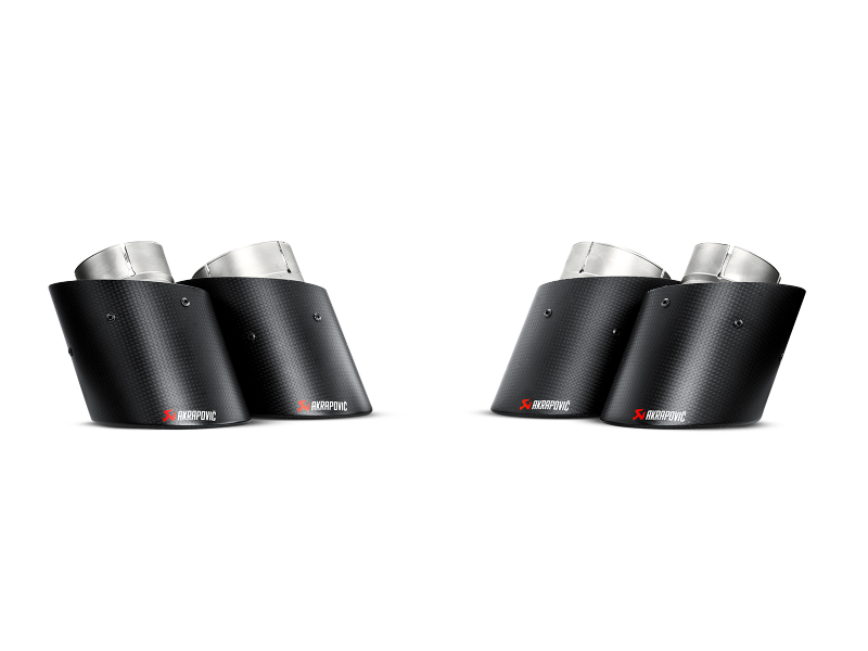 Akrapovic 13-17 Audi S6 Avant/Limousine (C7) Evolution Line Cat Back (Titanium) w/ Carbon Tips (view 8)