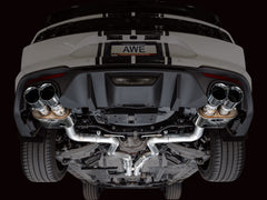 AWE Tuning 18-23 S550 Mustang GT SwitchPath Exhaust - Chrome Silver Tips