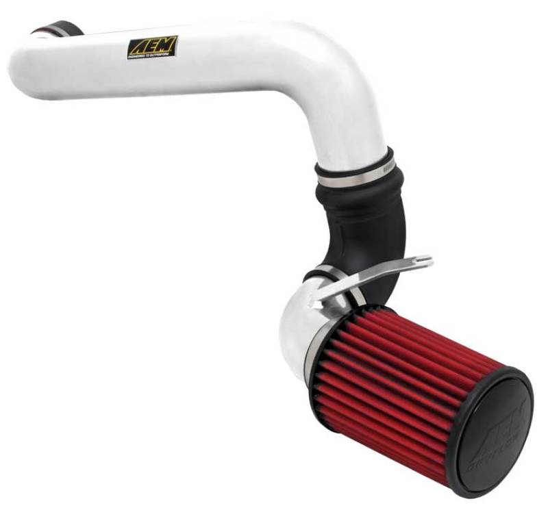 AEM 09-10 Dodge Challenger 5.7L/6.1L Polished Brute Force Air Intake Main image