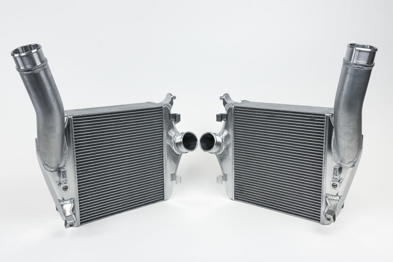 CSF 2020+ Audi SQ7 / SQ8 High Performance Intercooler System - Raw Aluminum (view 9)