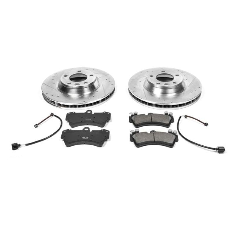 Power Stop 07-15 Audi Q7 Front Z23 Evolution Sport Brake Kit Main image
