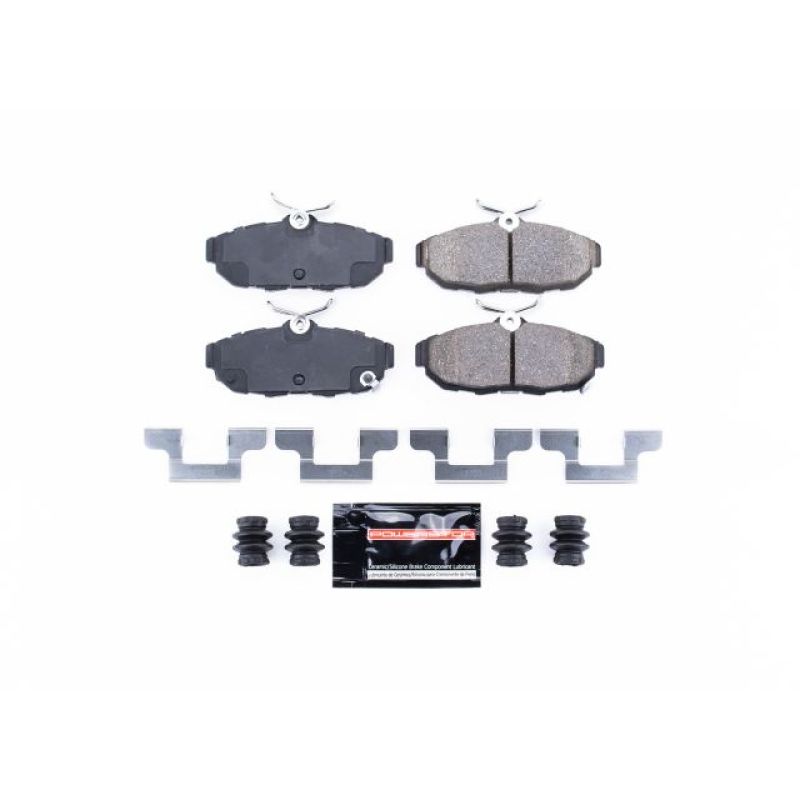 Power Stop 11-14 Ford Mustang Rear Z23 Evolution Sport Brake Pads w/Hardware Main image