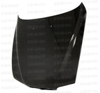 Seibon 97-03 BMW 5 Series 4Dr (E39) OEM Carbon Fiber Hood (view 2)