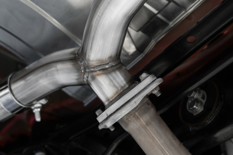 MBRP 2022 Subaru BRZ 2.4L/Toyota GR86 2.4L 2.5in Dual Split Rear Exit w/5in OD CF Tips - T304 (view 3)