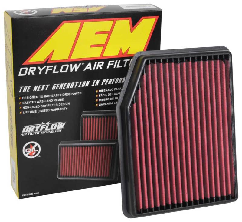 AEM 2019 Chevrolet Silverado 1500 V8-5.3L F/I DryFlow Air Filter (view 9)