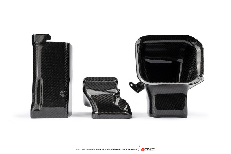 AMS Performance 15-18 BMW M3 / 15-20 BMW M4 w/ S55 3.0L Turbo Engine Carbon Fiber Intake (view 7)