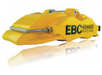 EBC Racing 92-00 BMW M3 (E36) Front Right Apollo-4 Yellow Caliper (for 330mm Rotor) (view 7)