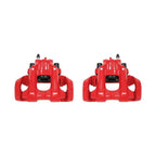 Power Stop 11-17 Dodge Durango Rear Red Calipers w/Brackets - Pair