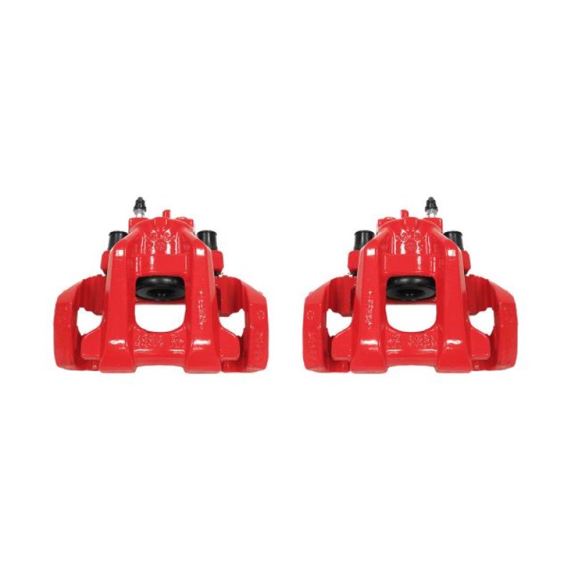 Power Stop 11-17 Dodge Durango Rear Red Calipers w/Brackets - Pair Main image