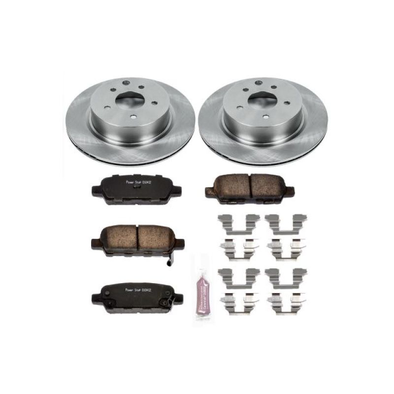 Power Stop 08-12 Infiniti EX35 Rear Autospecialty Brake Kit Main image