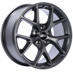 BBS SR 17x8 5x112 ET42 Satin Grey Wheel -82mm PFS/Clip Required