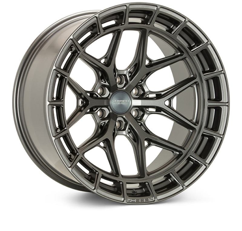 Vossen HFX-1 22x10 / 6x135 BP / ET-18 / 87.1 CB / Super Deep - Matte Gunmetal Wheel Main image