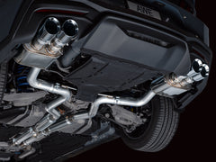 AWE 2024 Ford Mustang GT Fastback S650 RWD SwitchPath Cat-Back Exhaust w/ Quad Chrome Silver Tips