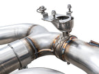 AWE Tuning SwitchPath Cat-Back Exhaust for BMW G8X M3/M4 - Chrome Silver Tips (view 9)