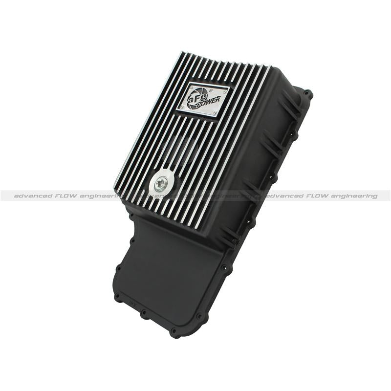 aFe Transmission Pan (Black w/ Machined Fins) GM Trucks 99-16 (4L60-E/4L60E/4L65E/4L70E/4L75E) Secondary image