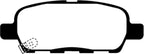 EBC 03-05 Infiniti FX35 3.5 Ultimax2 Rear Brake Pads (view 2)