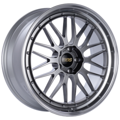 BBS LM 20x9 5x114.3 ET28 Diamond Black / Diamond Cut Lip Wheel PFS/Clip Required